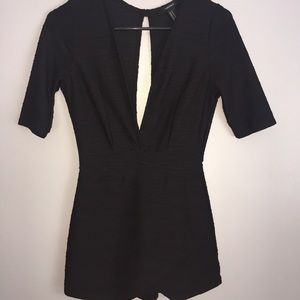 Forever 21 Black Romper
